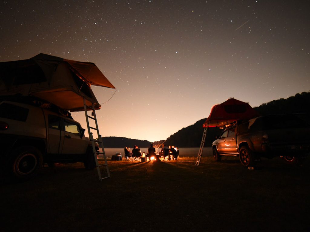 Camping in Pulaski County Park in Kentucky